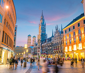 trenes/ de Frankfurt a Múnich